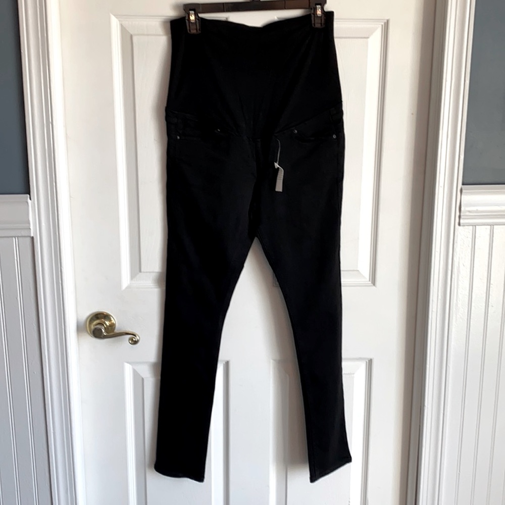 Topshop Moto Jamie Maternity Jeans Black Size 10